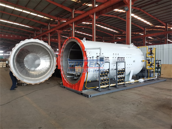 2.4米*6米汽車配件真空熱壓罐