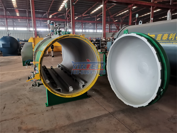 出口墨西哥的蒸汽式蘑菇殺菌鍋 前后雙開門設計